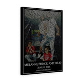 Lyrics Song -- Canvas 18"X24" -- Mulanni, Prince, and Tyliq