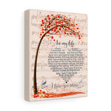 In My Life -- 14 -- Canvas 8x10 -- Printify
