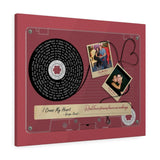 Cassette -- TONY & STACI 02.28.1998 -- Canvas 24x30 -- Printify