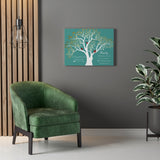 Poster -- The Sampathi Family Established 2021 -- Canvas 18x24 -- Printify