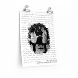Lyrics -- Tim & Jes 01/01/21 -- 11x14 -- Printify