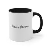 Message Mug -- Marci Maxie’s Mommy -- Black accent -- Printify
