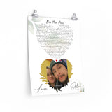 Lyrics -- Alex & Lacee 01-14-2021 -- 16x20 -- Printify