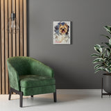 Dog poster -- Brutus -- Canvas 12x16 -- Printify