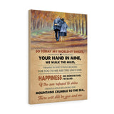 Thank You Lyrics -- Canvas 18"X24" -- 1