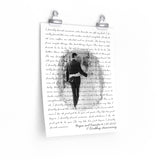 Lyrics Song -- poster/ 11''x14'' -- Bryan and Jennifer