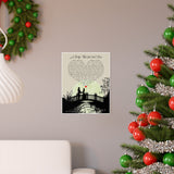 Printify 11x14 Poster - A Bridge That Just Won't Burn - Conway Twitty