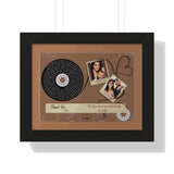 Cassettes-Tape Prints -- Black framed poster/ 11"x14" -- Mama & Gump