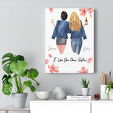 Personalized Best Friend -- Canvas 12"X16" -- 2 -- printify