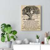 in My Life Lyrics -- canvas 11"x14" -- 5 -- printify