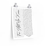 Lyrics -- Jim & Carol 5.06.22 -- 11x14 -- Printify