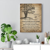 In My Life -- 25 -- Canvas 12x16 -- Printify