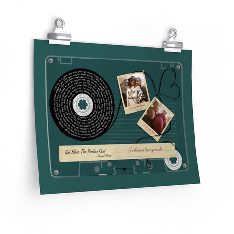 Cassette -- Desiree and Karei 02.15.2021 -- 11x14 -- Printify