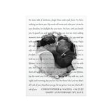 Printify Premium Matte 18x24 Poster - Christopher & Nachia 04•25•22 - Happy Anniversary My Love - All I Ask of You 1.3