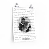 Lyrics Song -- poster/ 11''x14'' -- Gary G. Klapkowski