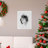 Lyrics -- Richard & Catherine 04.07.2012 -- 16x20 -- Printify