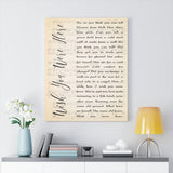 Wish you were here -- 20 -- Canvas 24x30 -- printify