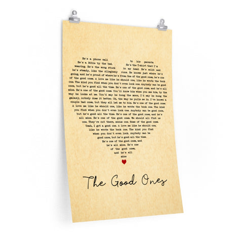 The Good Ones (Gabby Barrett) -- 20"x30" -- Printify