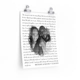 Michael & Kelsie - Printify 11x14 Poster - 1.3 Only One Me