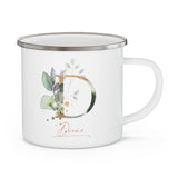Enamel Mug -- Botanica and Gold Herbs -- Diane -- 12oz -- Printify