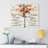 in My Life Lyrics -- Canvas 30x24 -- 41 -- printify