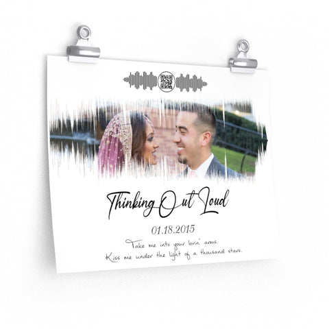 Soundwave -- Thinking Out Loud -- 11x14 -- Printify