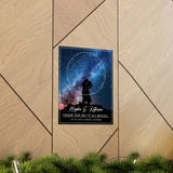 Printify Premium Matte 11x14 Poster - Hayden & Katherine - Parker, Colorado 03.26.2022 - Star BGA