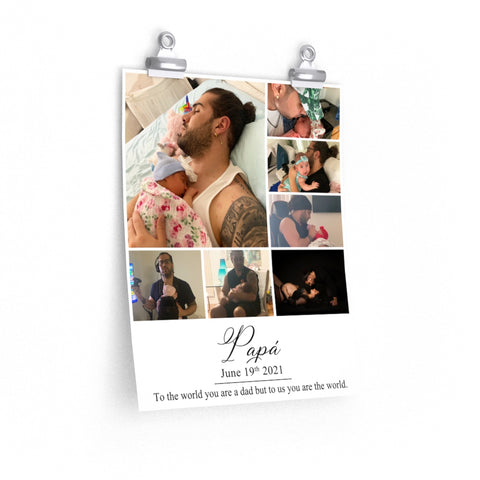 Dad Family Love -- Unframed 11''x14'' --  Jun-19-2021