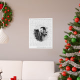 Lyrics Song -- Poster/ 16''x20'' -- Patrick & Jacquline