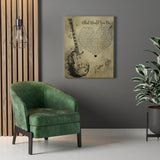 Lyrics -- What Would You Do (Reckless Kelly) -- Canvas 24x30 -- Printify