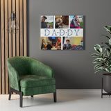 Print poster -- We love you Daddy -- Canvas Gallery 24"x30" -- Printify