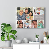 Photos Collages Prints -- Canvas 12"X16" -- All I want to do