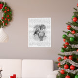 Lyrics -- Matthew & Danielle 5.15.2013 -- 16x20 -- Printify