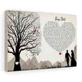 Lyrics -- Buy Dirt (Buy Dirt ) -- Canvas 12x18 -- Printify