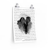 Lyrics -- Patrick&Danielle 05-28-17 -- 11x14 -- Printify
