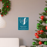 City Heart Map -- poster/ 9''x11'' -- Andy & Karen