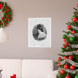 Lyrics Song -- Poster/ 16''x20'' -- Michael & Katie