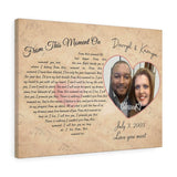 Darryl and Kamye  July 3. 2003 - Canvas 24x18 - printify