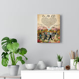 in My Life Lyrics -- canvas 8"x10" -- 13 -- printify