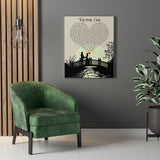Lyrics Song -- Canvas 24"x30" -- Truly Madly Deeply (Savage Garden)