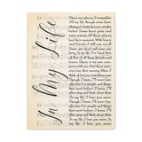 Canvas Wraps 18x24 Printify 1.25 - In My Life - Design 28