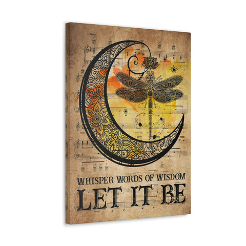 Canvas Gallery Wraps 18x24 Printify - Let It Be - Design 1