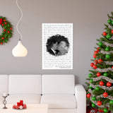 Lyrics Song -- Poster 20"x30" -- Michael and Lisa
