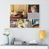 Print poster -- Simba & Shanti / SamBear and Bones -- Canvas 24x30 -- Printify