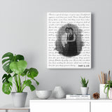 Lyrics -- Mary & Joe -- Canvas 11x14 -- Printify