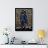 Lyrics Song -- Canvas 18"X24" -- Cedrick & Shawna