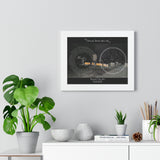 Lyrics -- Hannah & Madison 02/07/2020 -- White framed 11"x14" -- Printify