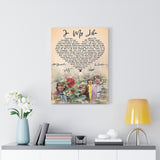 in My Life Lyrics Poster --  Canvas 18"X24" -- 24 -- printify