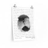 Lyrics -- Steve & Denise 09/03/21 -- 16x20 -- Printify
