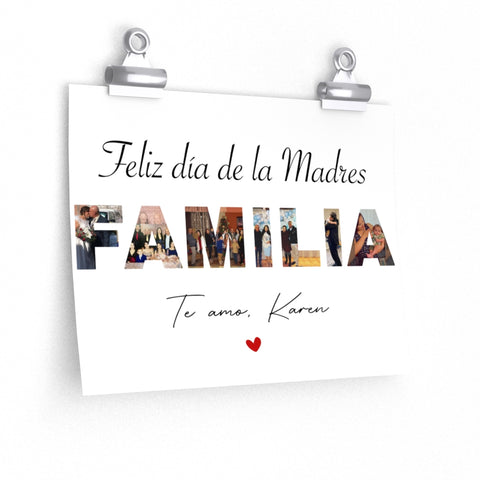 Photo Collage Prints -- 9''x11'' -- Te amo, Karen